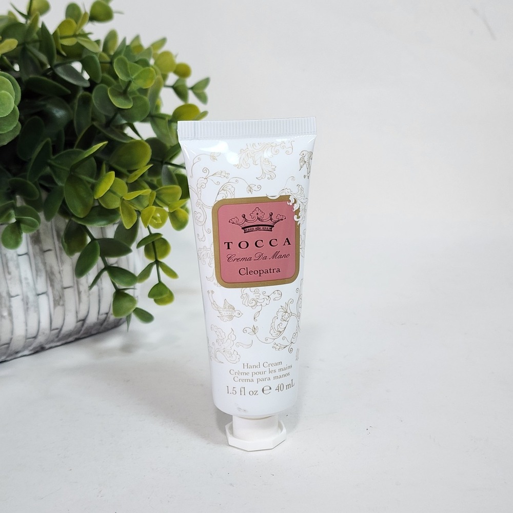 Tocca Cleopatra Hand Cream 1.5 fl oz / 40 mL Cucumber Jasmine Grapefruit Vanilla